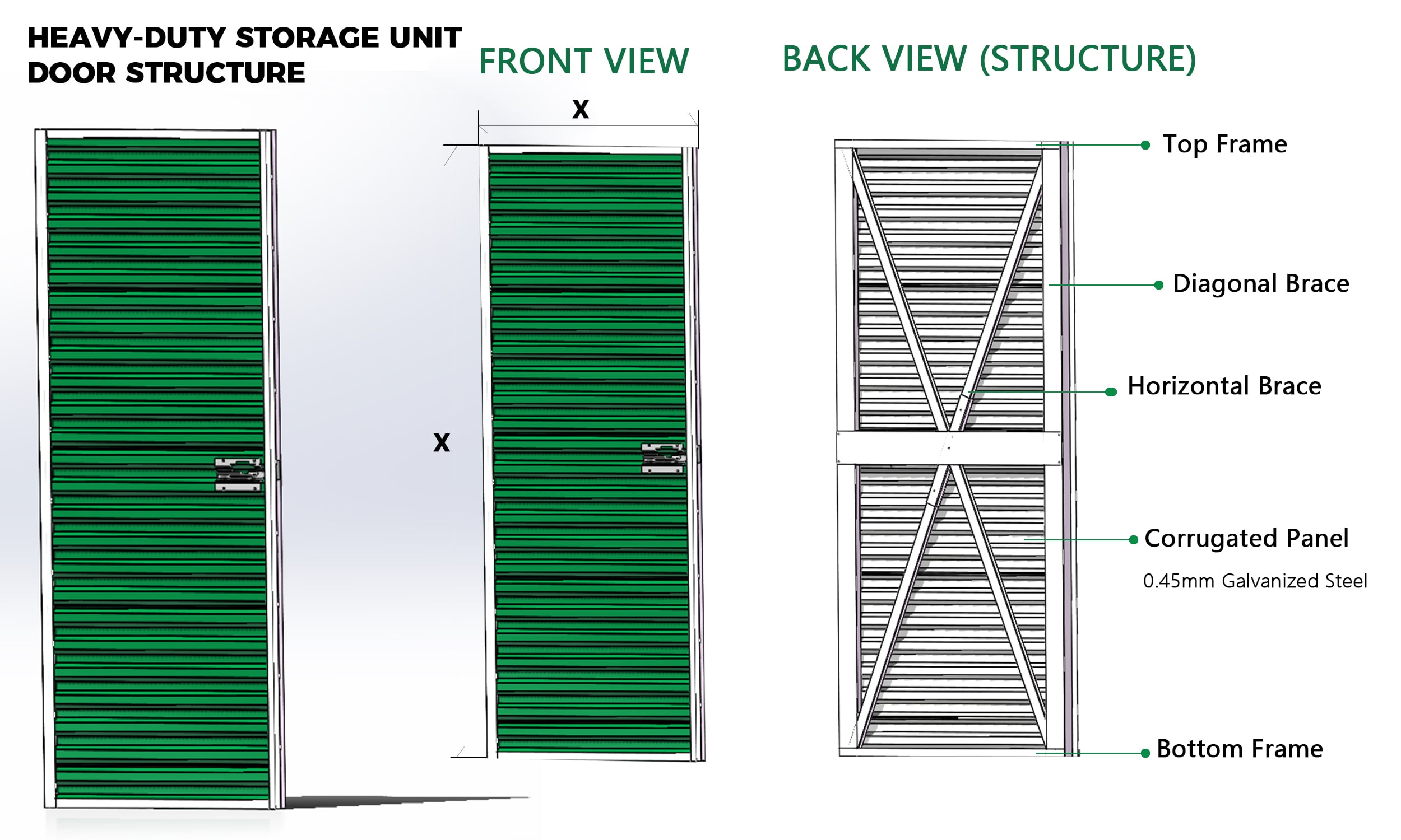 small electric roller shutter door -2