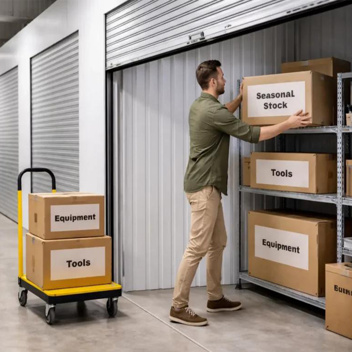 Superior Steel Construction for Long-Lasting Business Storage Units