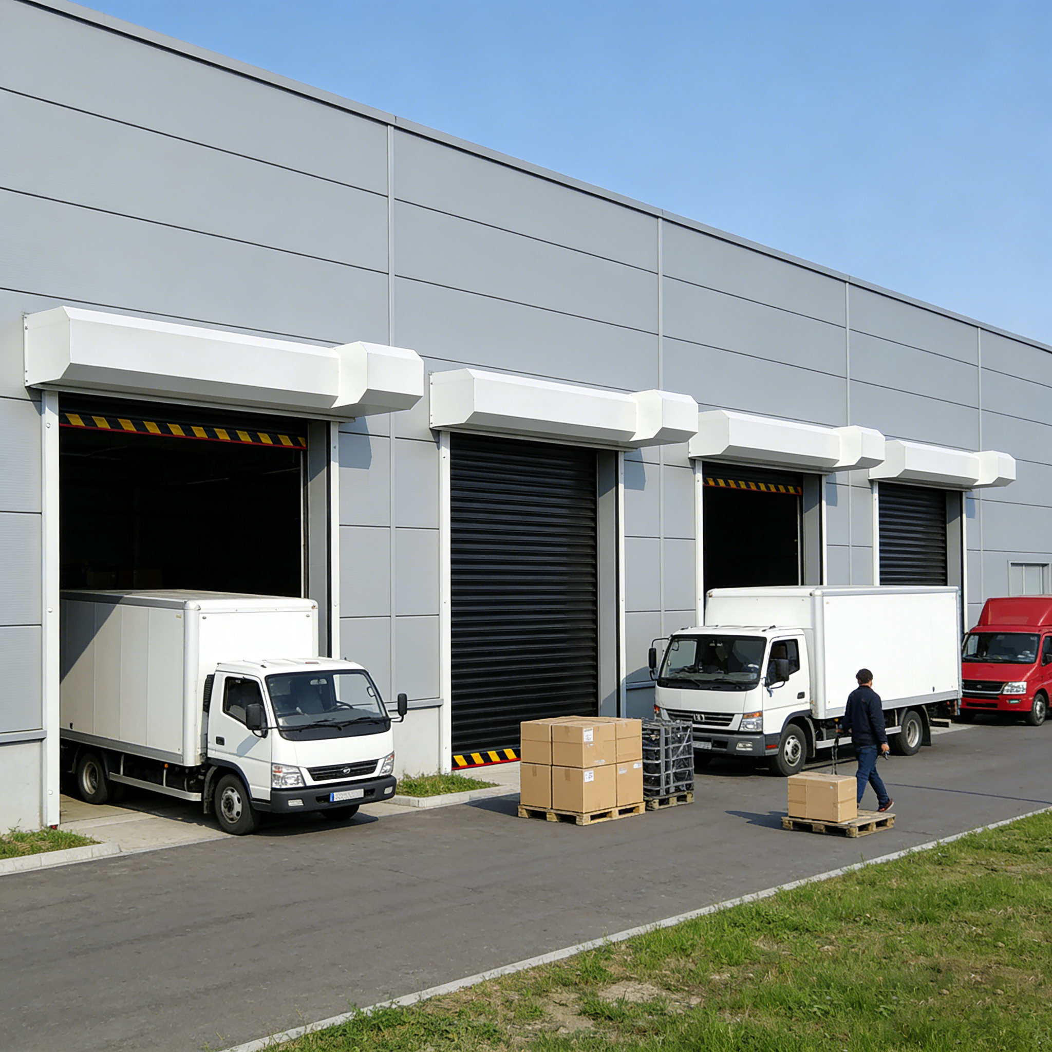 Door In Roller Shutter: Durable Steel Roller Shutter Doors for Global Commercial and Industrial Applications