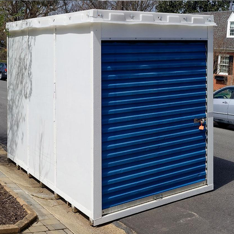 Manufacturer-Direct Small Storage Rental with Integrated Door and Unit Production