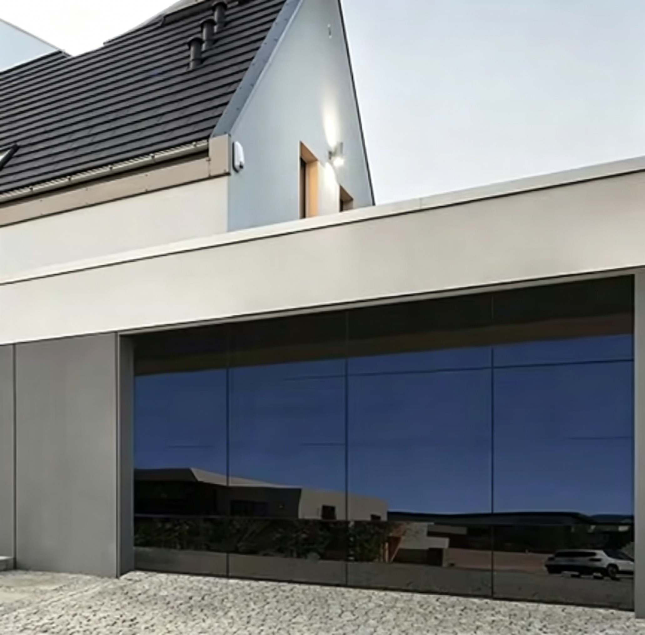 Modern Aluminum Glass Garage Door | Sleek, Durable & Customizable Solutions