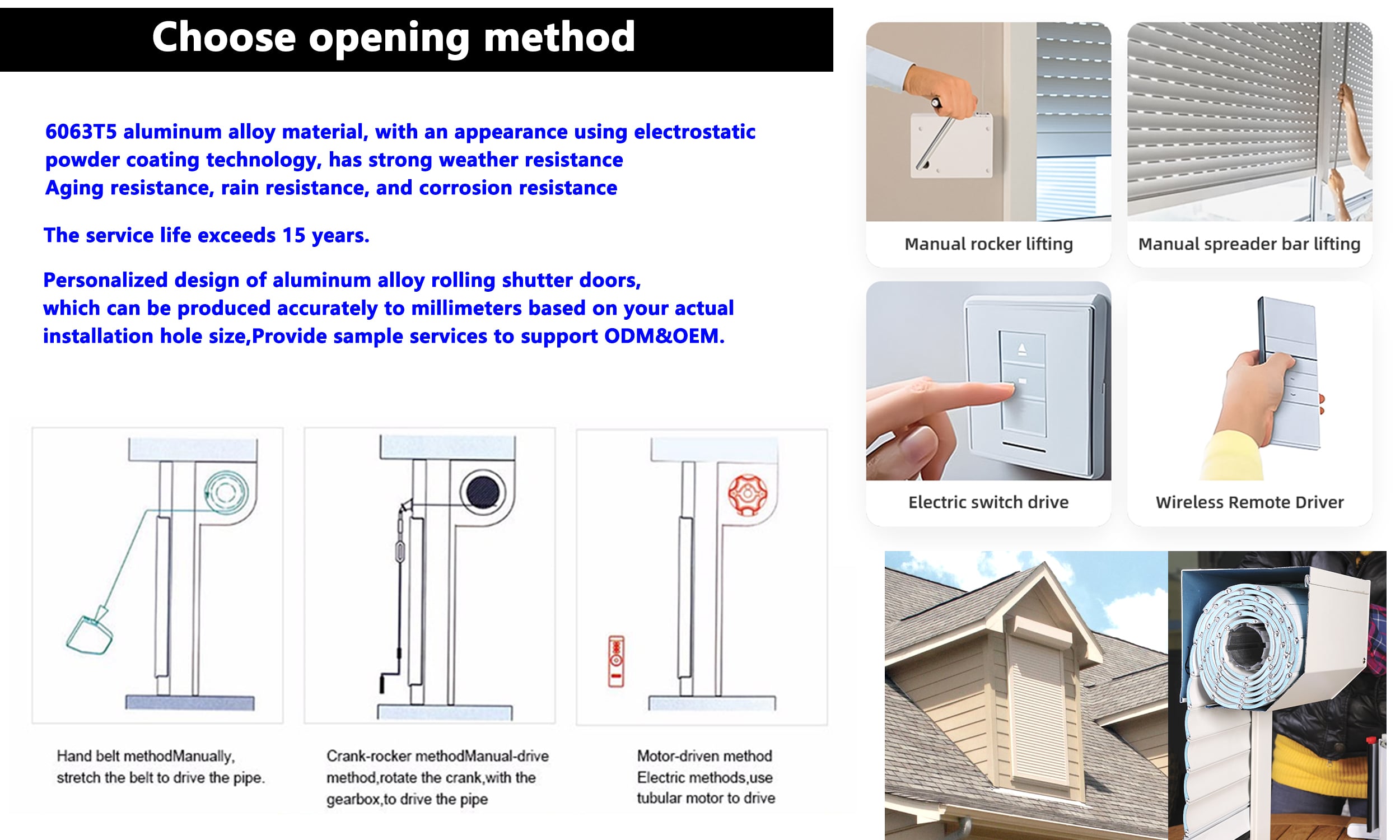 aluminum roller shutter window-6
