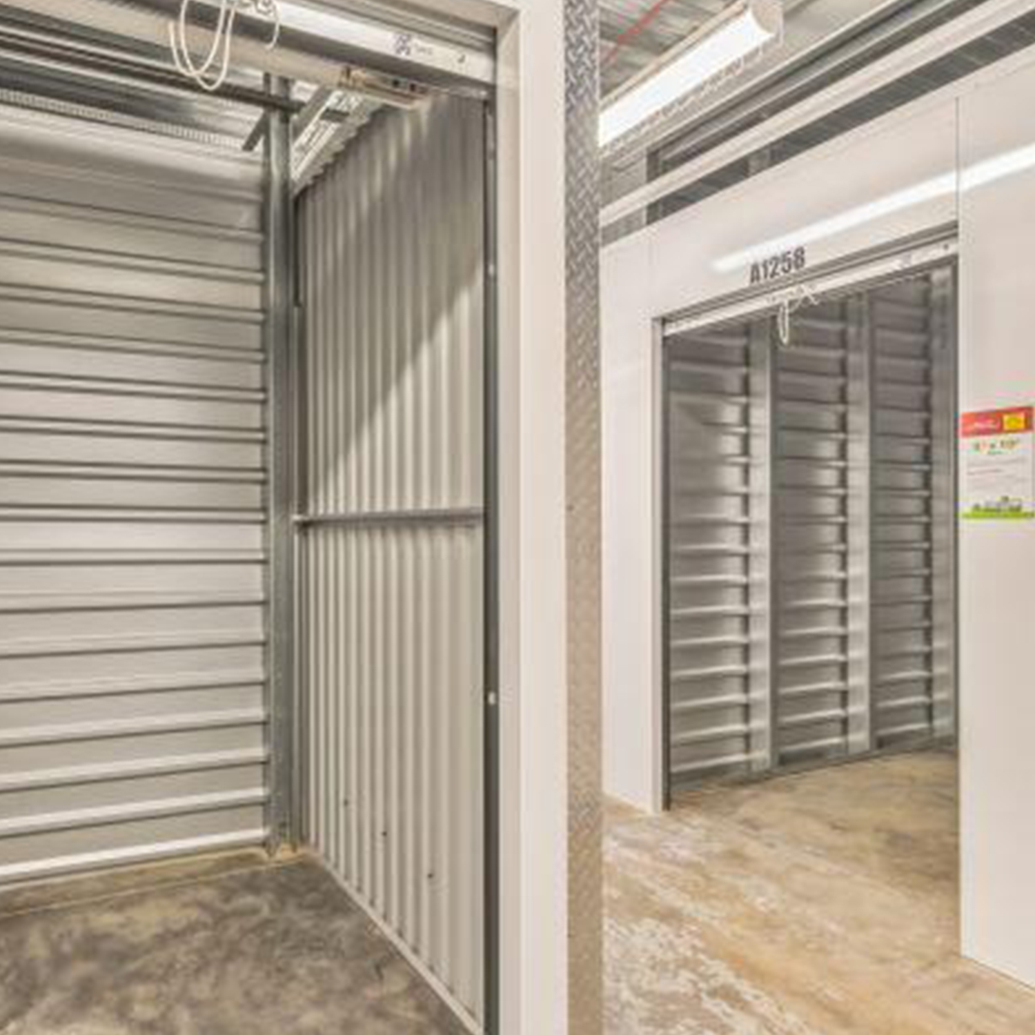 Space-Efficient Modular Design of 5 by 5 Storage Unit