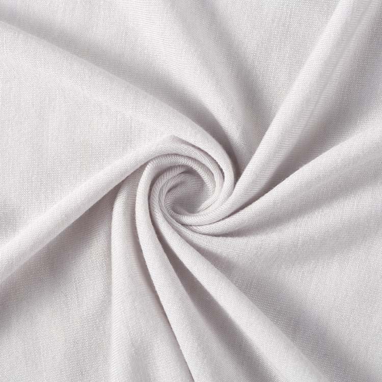 140GSM Modal Wool Cashmere Blend Single Jersey Spandex Knit 55% Modal 28% Acrylic 5% Wool 5% Cashmere 7% Spandex Fabric
