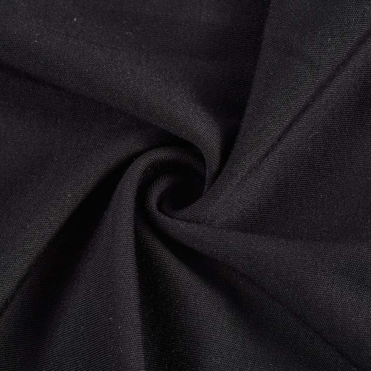 300GSM Interlock Breiweefsel 62% Akriliek 27% Modal 11% Spandex Hoë-uitbreidings Warmte-weefsel