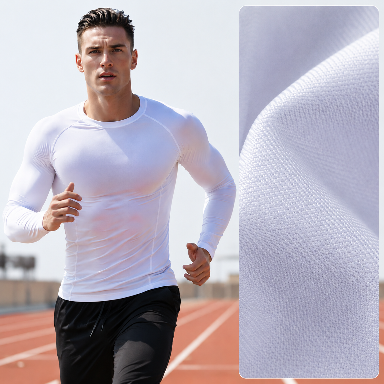 Practical experience with traditional fabrics during sports activities