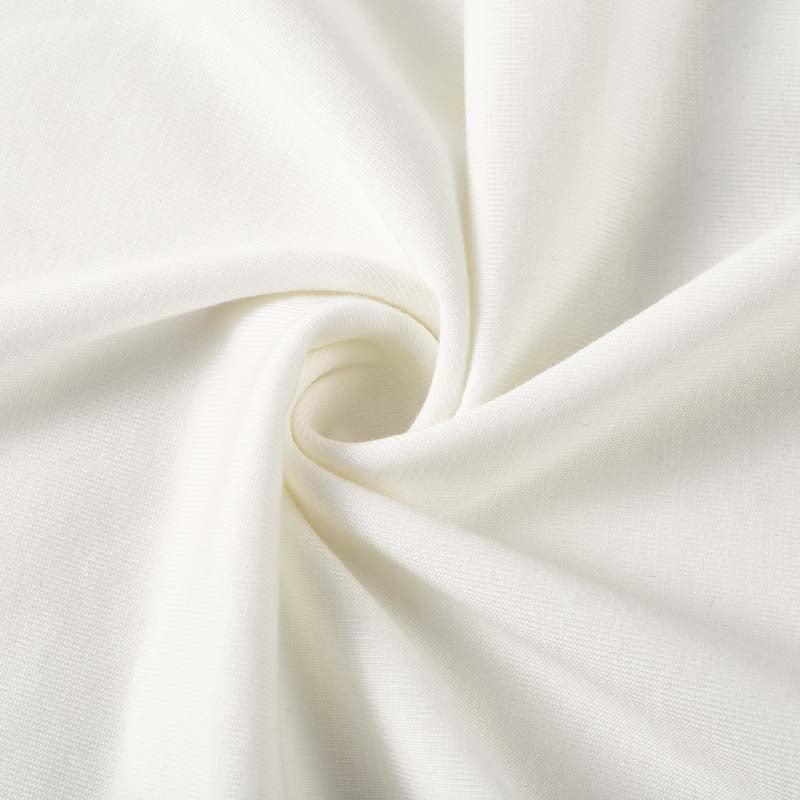 170GSM Lyocell Cotton Blend Single Jersey Spandex Knit 46.5% Lyocell 46.5% Cotton 7% Spandex Fabric for Casual Tops