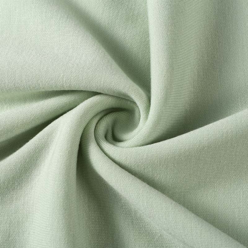 Custom 210 GSM Antibacterial Knit Fabric 40% Viscose 32% Polyester 18% Acrylic 10% Spandex Fabric for Thermal Underwear
