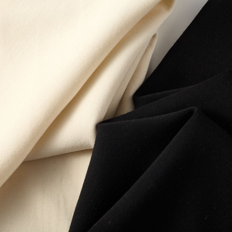 High-performance nylon spandex fabric for yoga and fitness apparel brands.