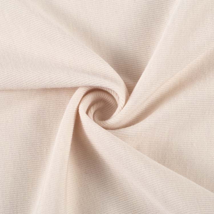 170GSM Rib Interlock Knit 62% Acrylic 22% Modal 5% Wool 11% Spandex Fabric for Thermal Underwear