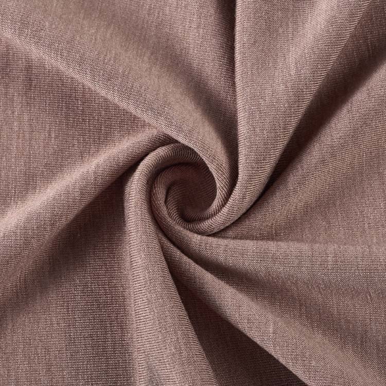 160 GSM Acrylic Modal Wol Mengsel Single Jersey Spandex Brei Stof vir Onderklere