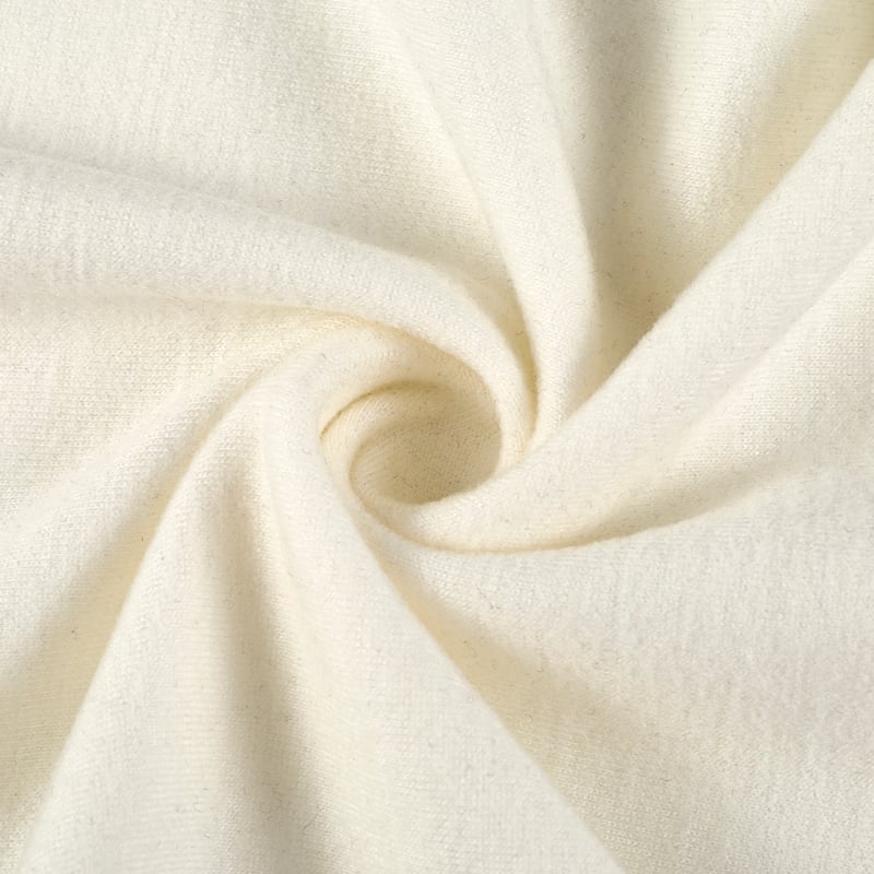 260GSM 75% Lyocell 16% Wool 9% Spandex Knit Fabric Eco-Friendly Stretch Lyocell Wool Knitted Textile for Loungewear


