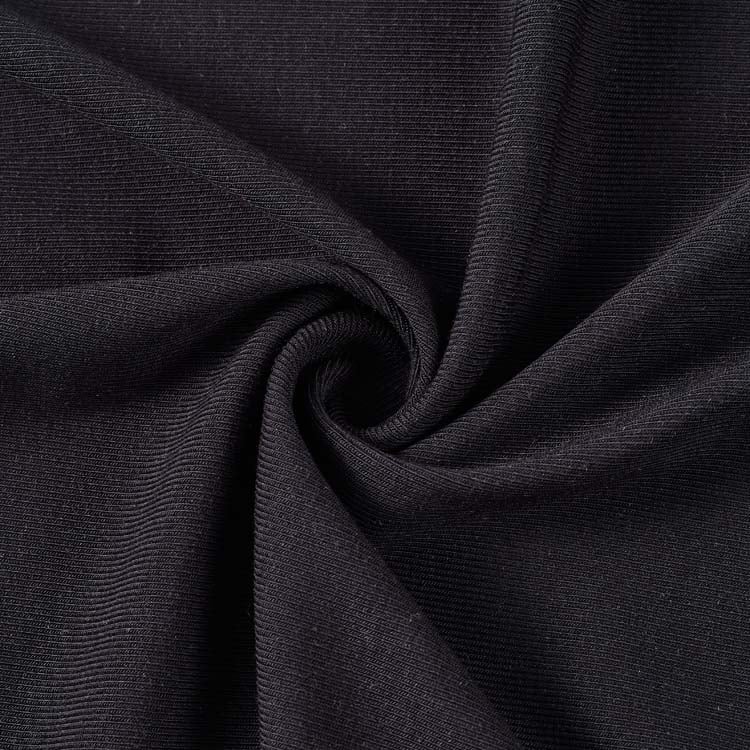 220GSM Rib Interlock Knit 78% Modal 7% Wool 2% Cashmere 13% Spandex Fabric High Stretch Fabric for Inner Wear