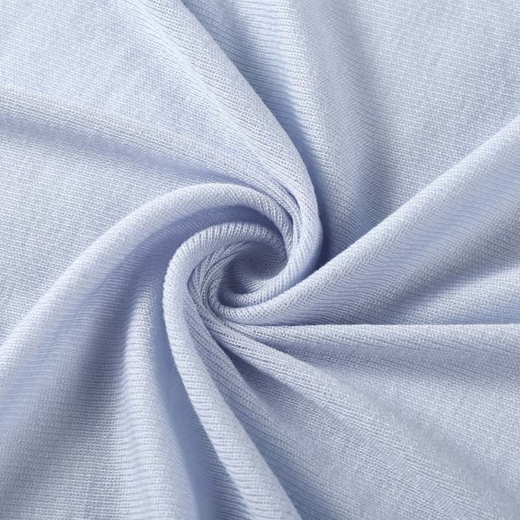 Wholesale 210 GSM Anti-bacteria Rib Lyocell Fabric 96% Lyocell 4% Spandex Fabric for Women Vest