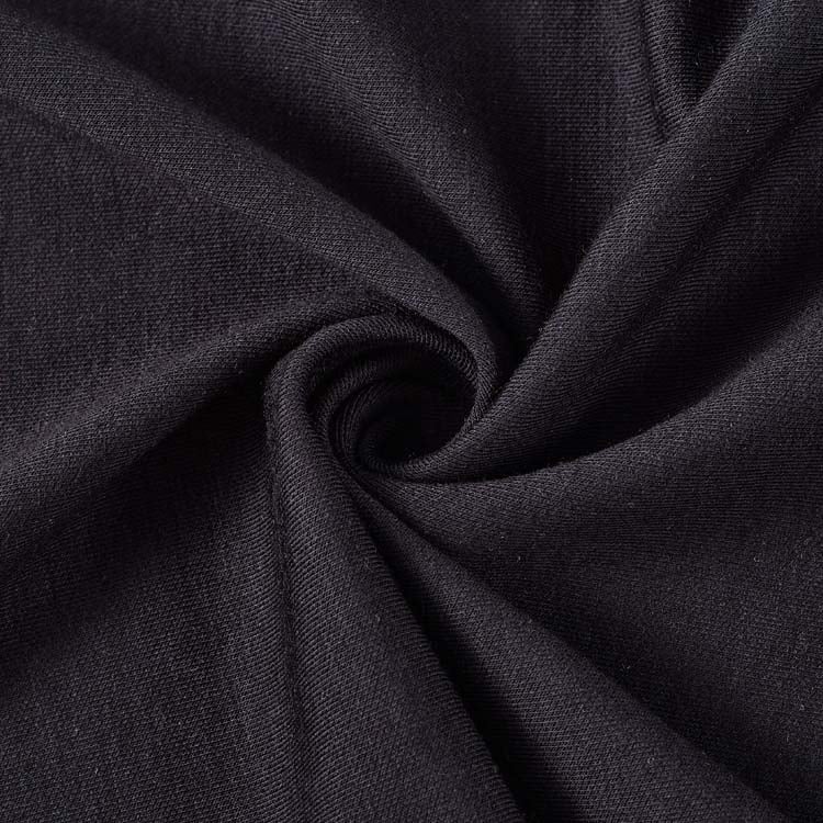 tissu tricoté découpé librement, 200 g/m², composé de 27 % d'acrylique, 14 % de modal, 35 % de polyester, 5 % de laine et 19 % d'élasthanne, destiné aux sous-vêtements sans couture offrant une chaleur optimale