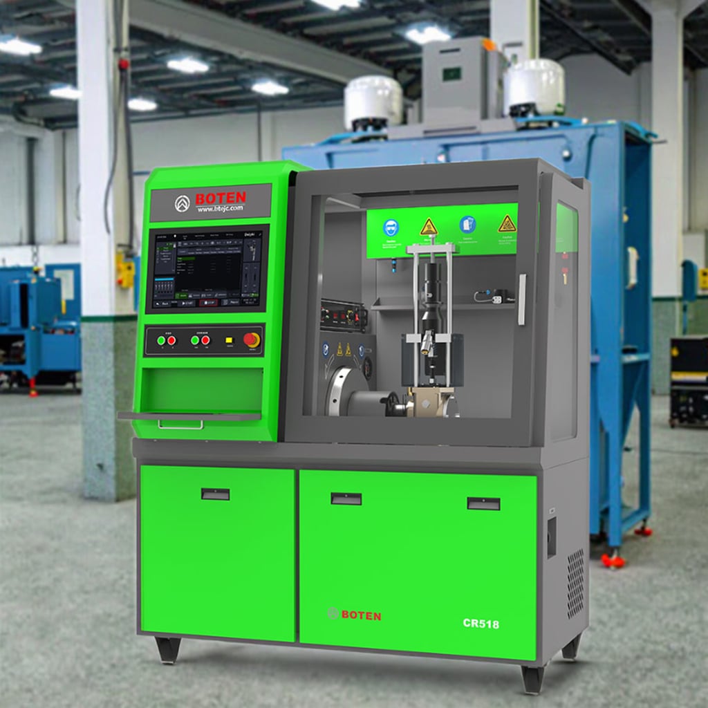 Equipamento de Teste BOTEN CR518 – Bancada para Teste de Injetores EUI e EUP, e para Sistemas de Injeção de Gasolina e Combustível Fóssil