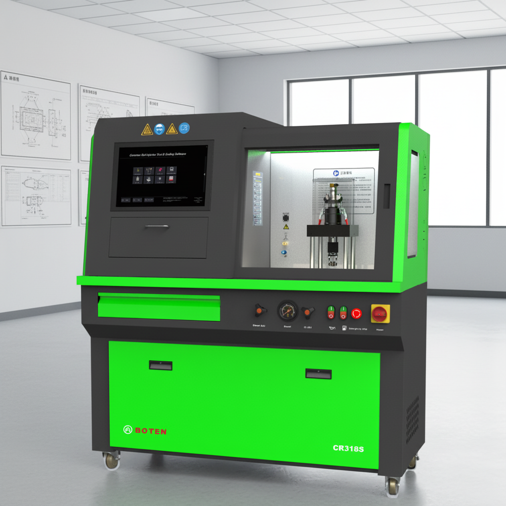 Banco de testes original para injetores Common Rail e HEUI CR318S, para testes de CRI e HEUI