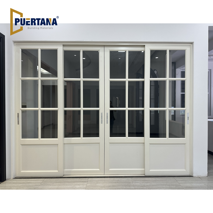 French Style Interior Aluminum Sliding Door