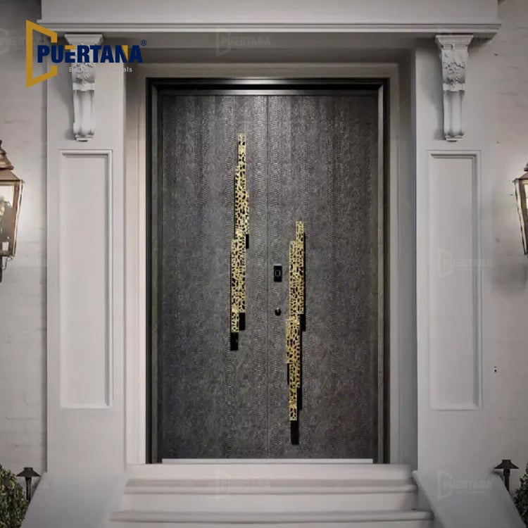 ‌ArmorCore Aluminum Entry Door‌ - Multi-Point Lock System