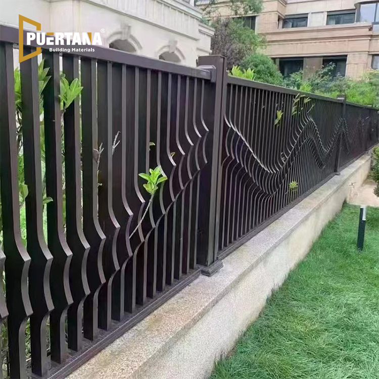 أبواب خارجية من الألمنيوم بتصاميم مخصصة على شكل موجة