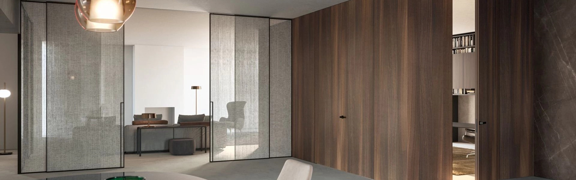 Interior Aluminum Sliding Partition | professional Aluminum Windows manufacturer |