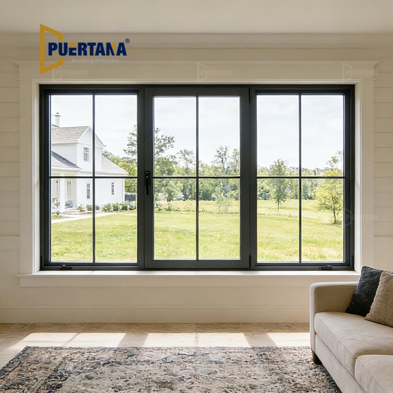  Custom Design Aluminum Casement Window For Architect and Designer