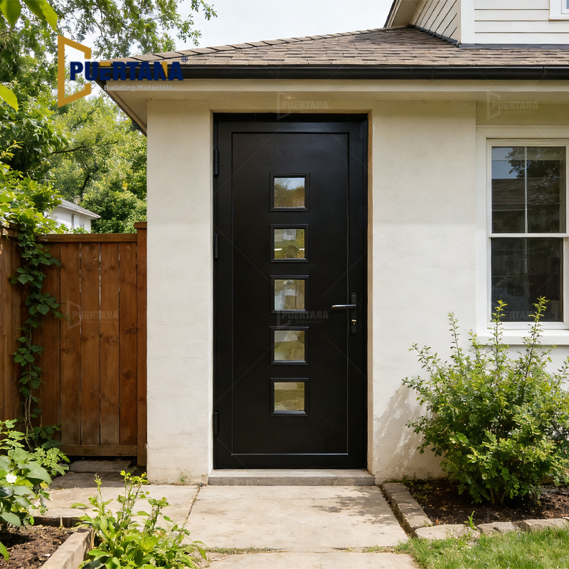 Center Lite Glazing Design Aluminum Ali Doors For House Backyard
