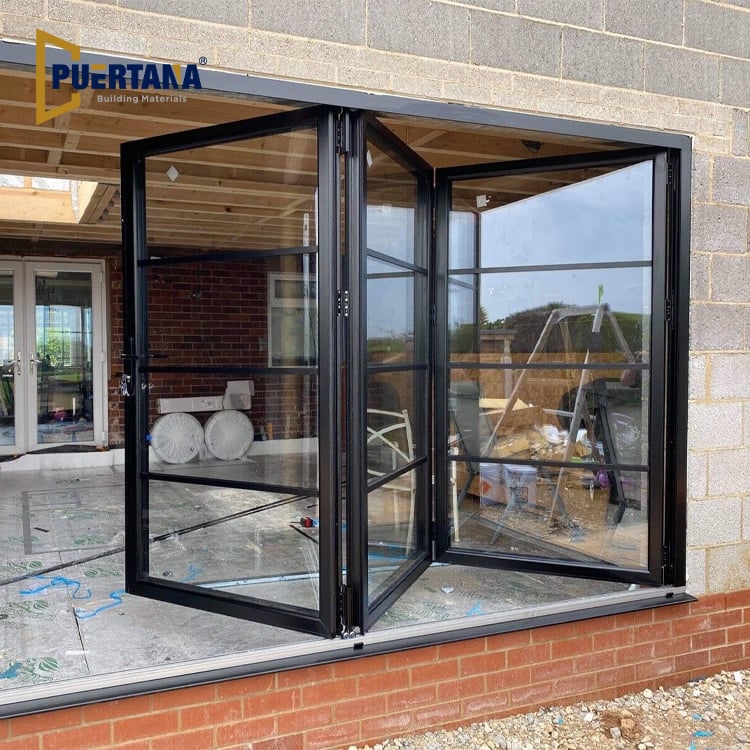 Thermal Break Aluminum Folding Patio Doors