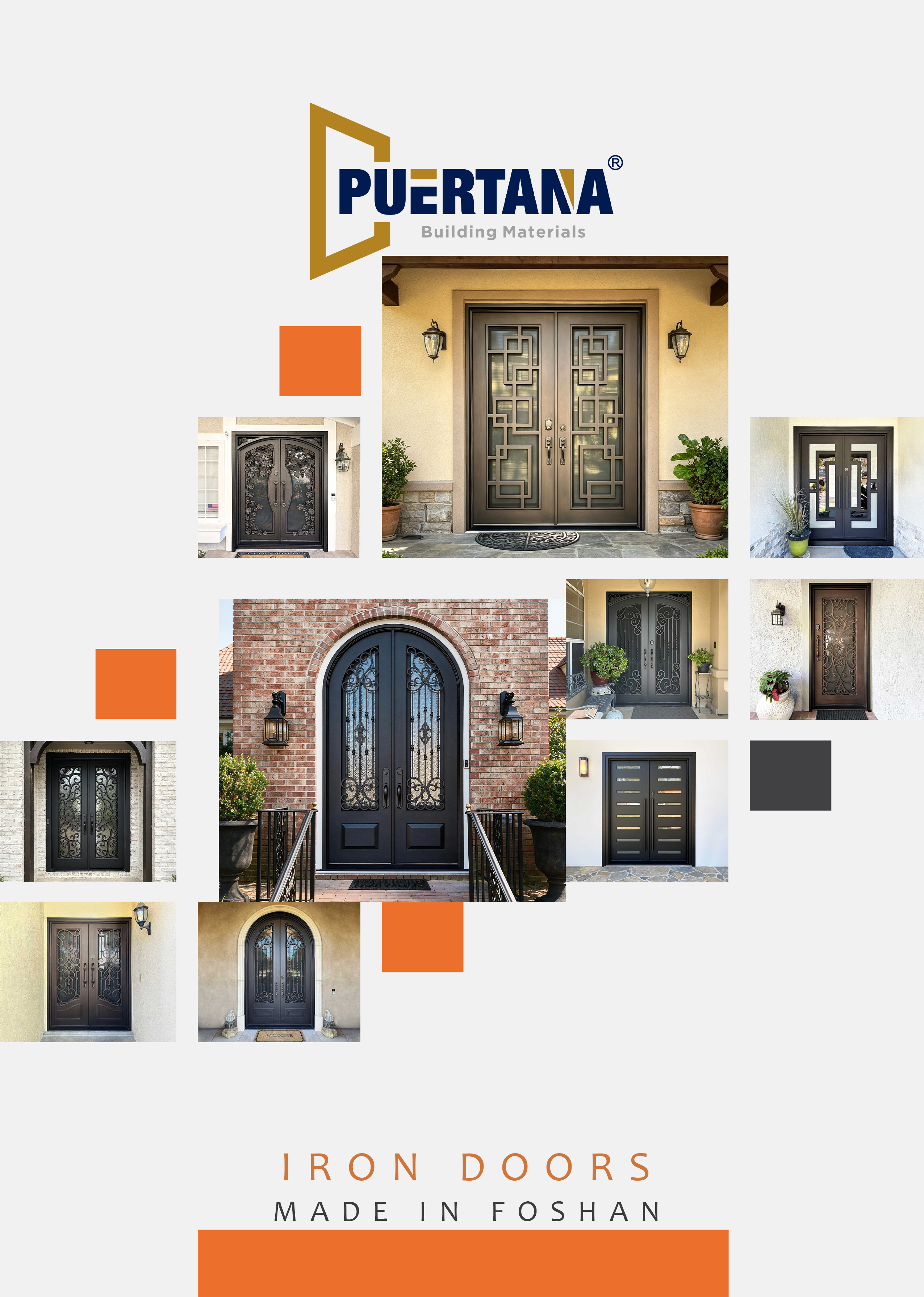 PUERTANA Wrought Iron Door