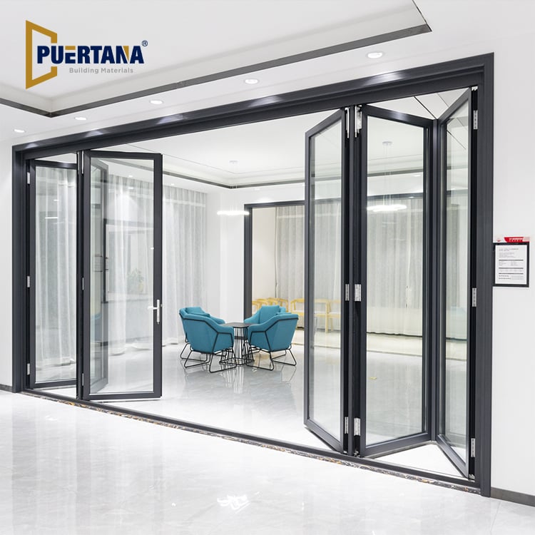 Heavy Duty High-Quality Aluminum Folding Doors with Superior Thermal Efficiency