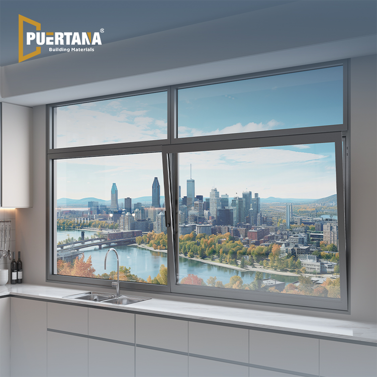 Thermal Break Aluminum Drift Tilt Slide Windows