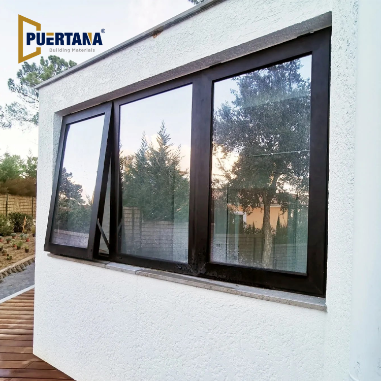 Residential Thermal Break Aluminum Push Out Awning Windows