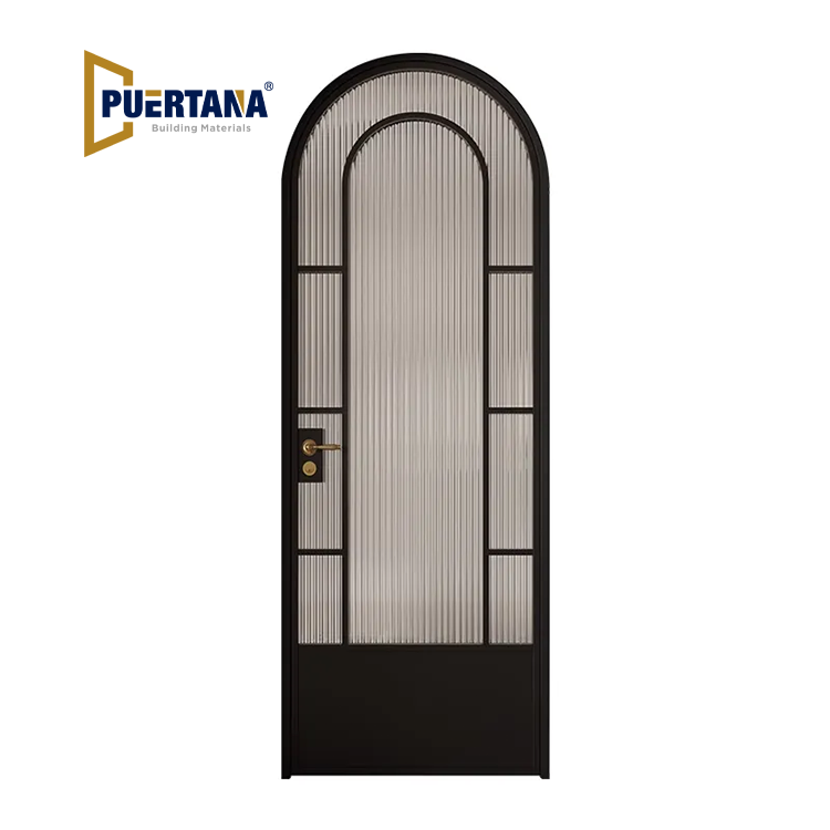 Commercial-Grade Aluminum Hinged Door for Office Partitions
