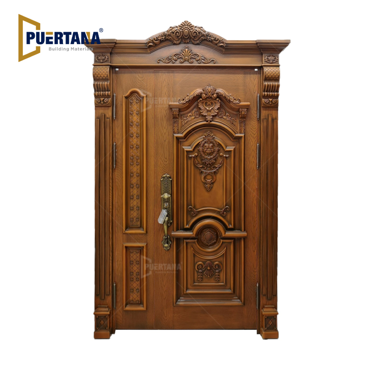Luxury Cast Aluminum Armoured Door Front Entry Door