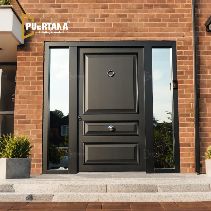 Classical Design Aluminum Security Front Entry Door