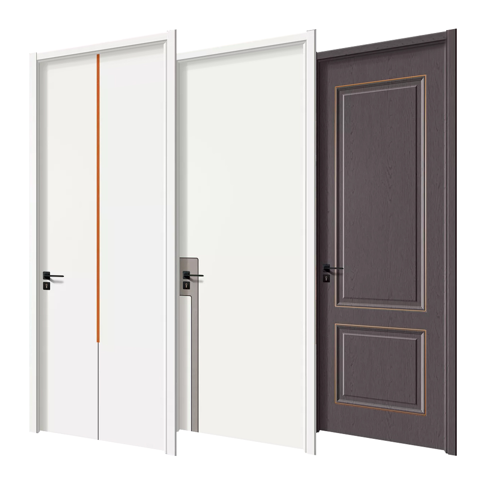 Interior Carbon Crystal Wood Doors