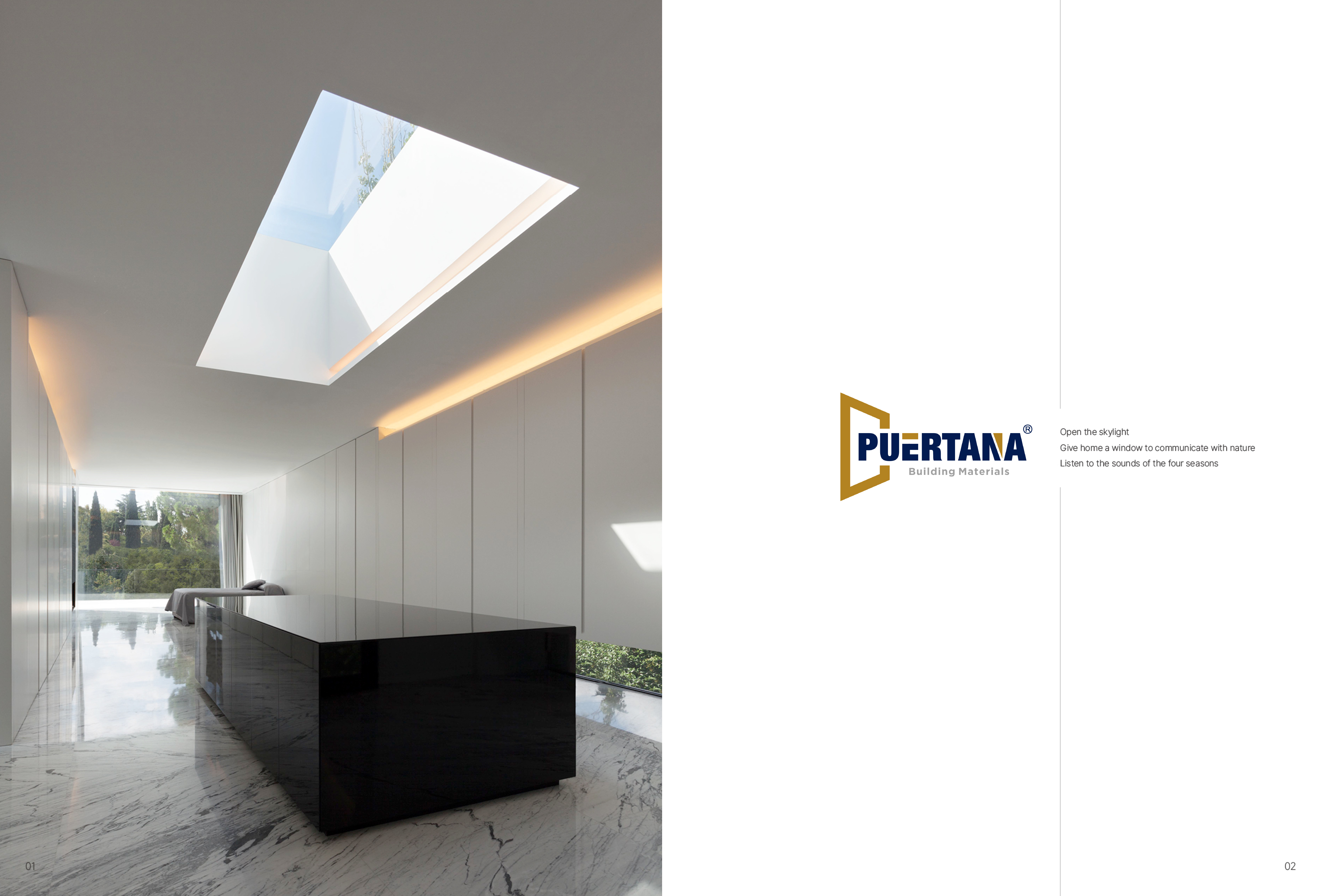 PUERTANA Aluminum Skylight