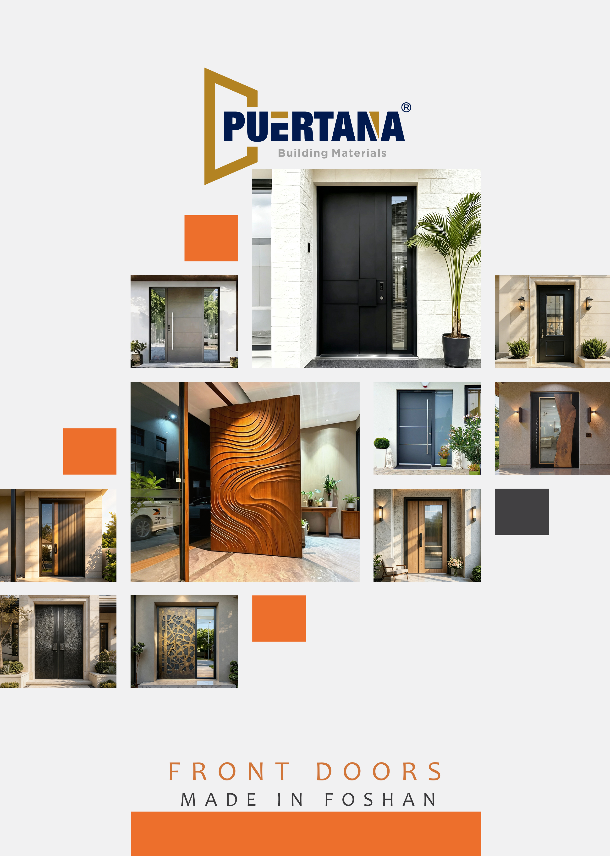 PUERTANA Aluminum Entry Door