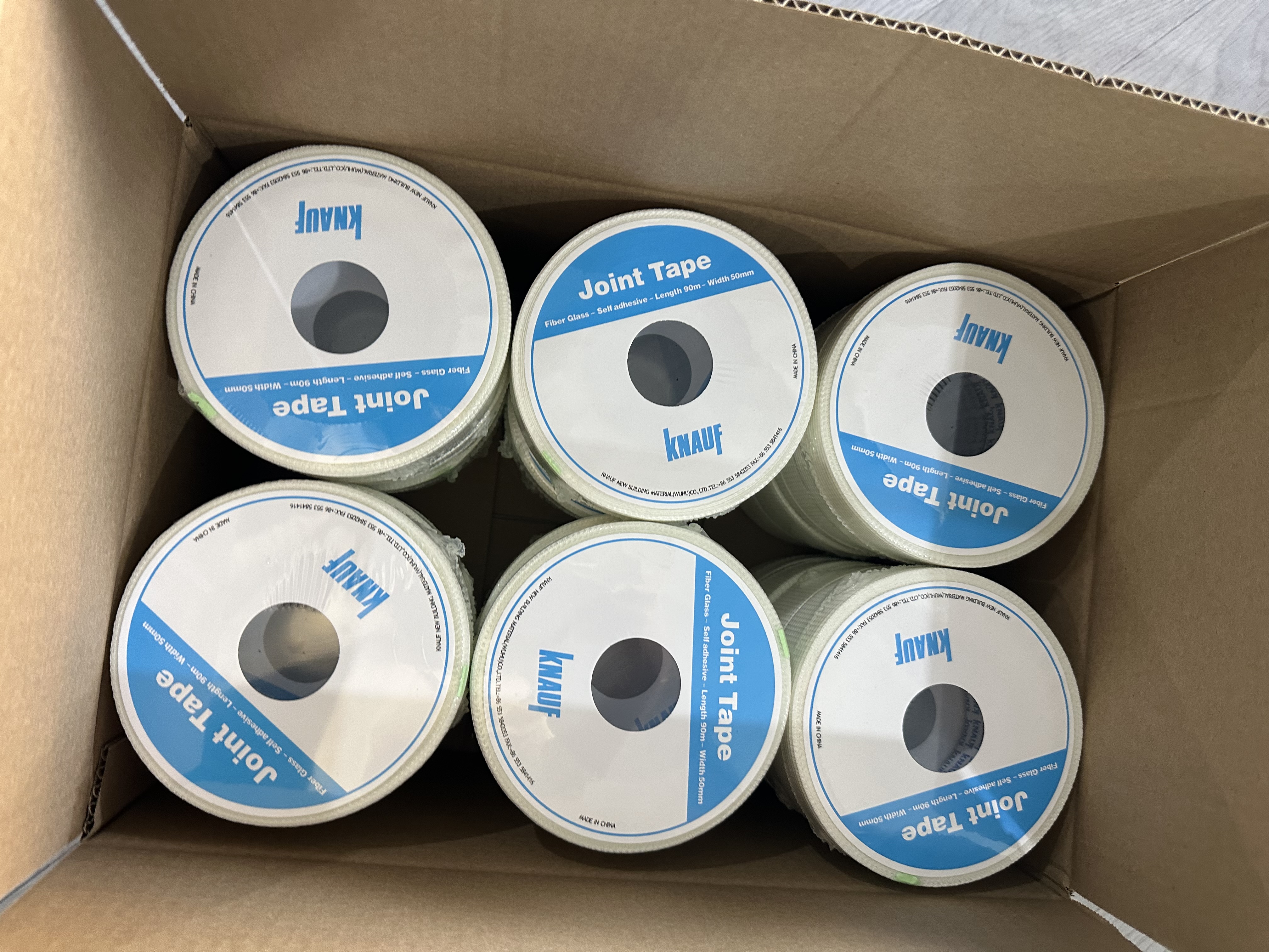 High-Performance Plasterboard Fibreglass Joint Tape for Construction