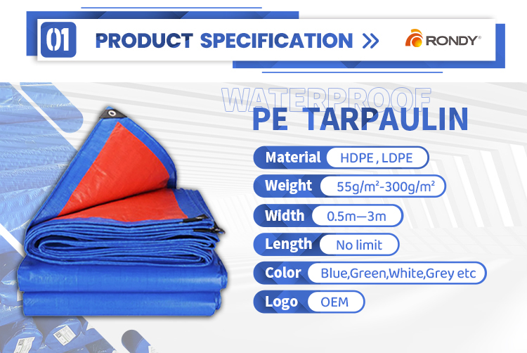 High-Performance PE Tarpaulin Roll for Diverse Applications