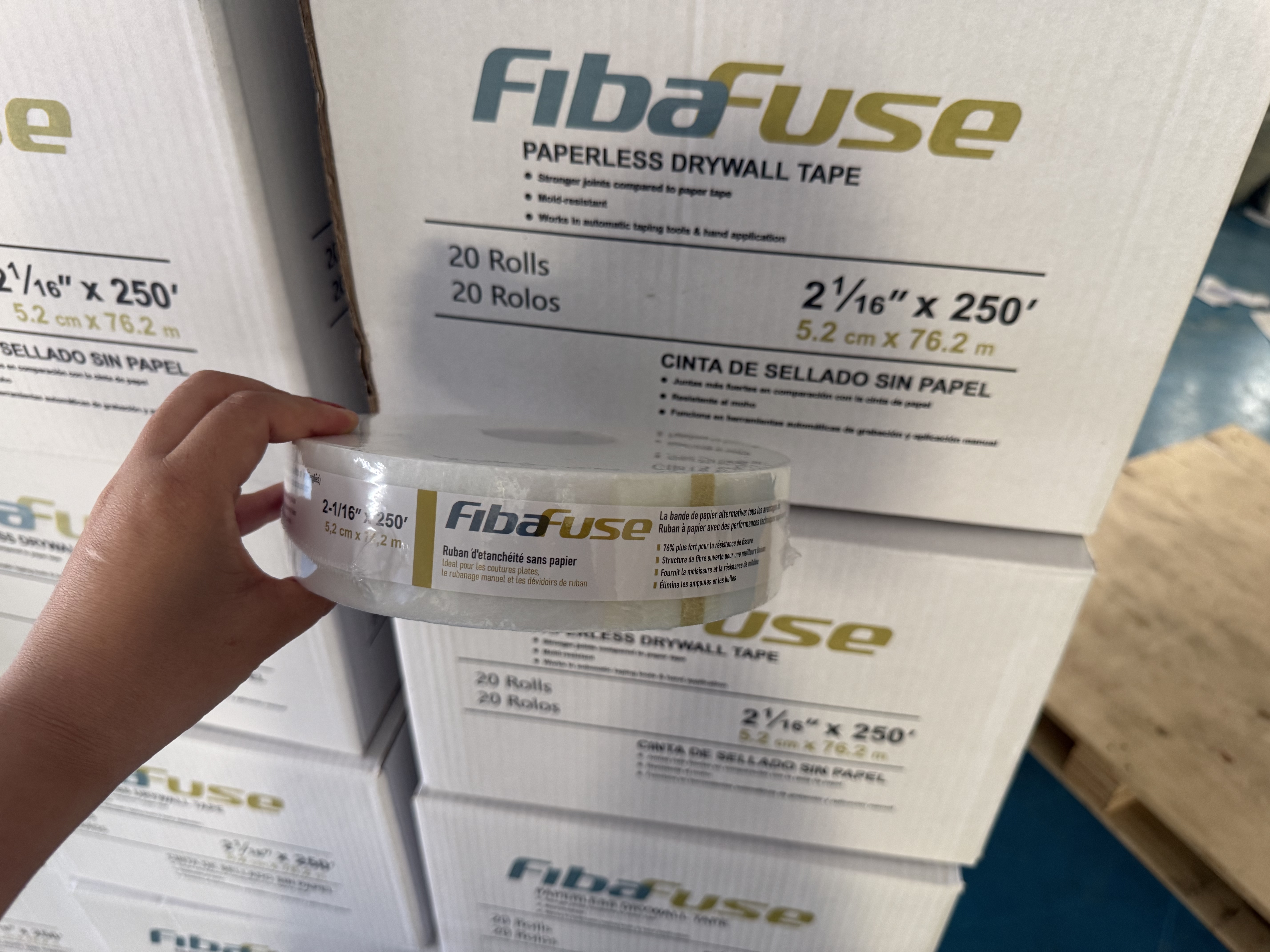 Enhance Your Projects with Fibafuse Paperless Drywall Tape