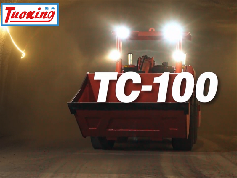Tuoxing TC-100: Kompaktní 2t podzemní nakladač pro doly začínající s mechanizací