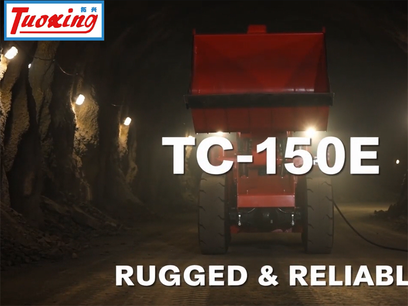 Tuoxing TC-150E: The 1.5m³ Electric Scooptram with Low-Spillage Bucket Design