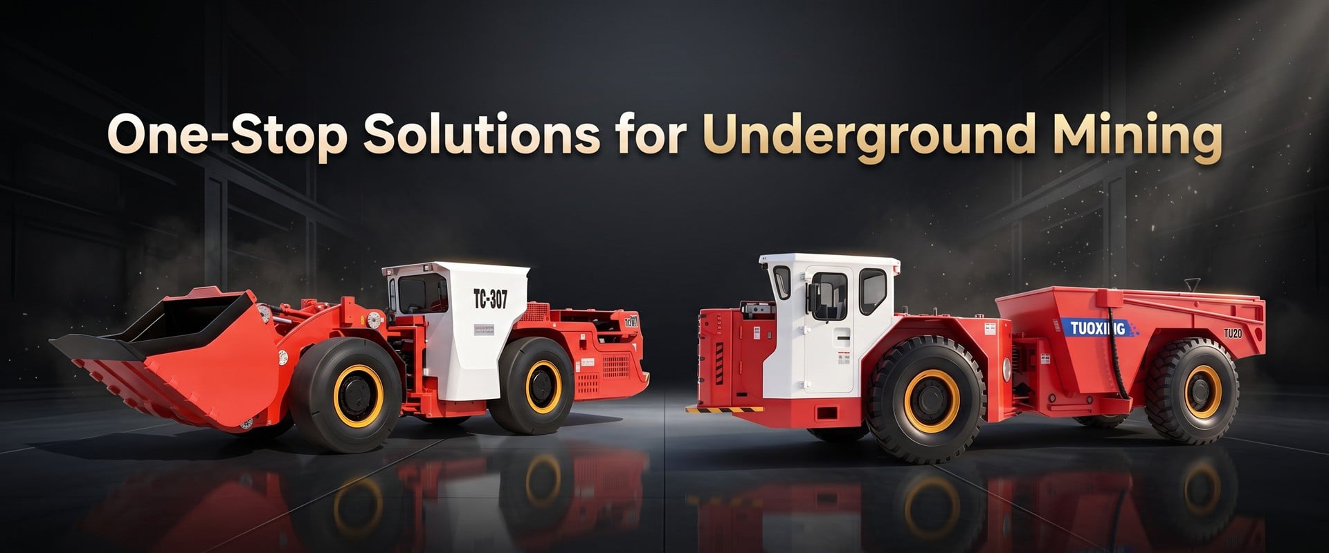 Scooptram souterrain (LHD)