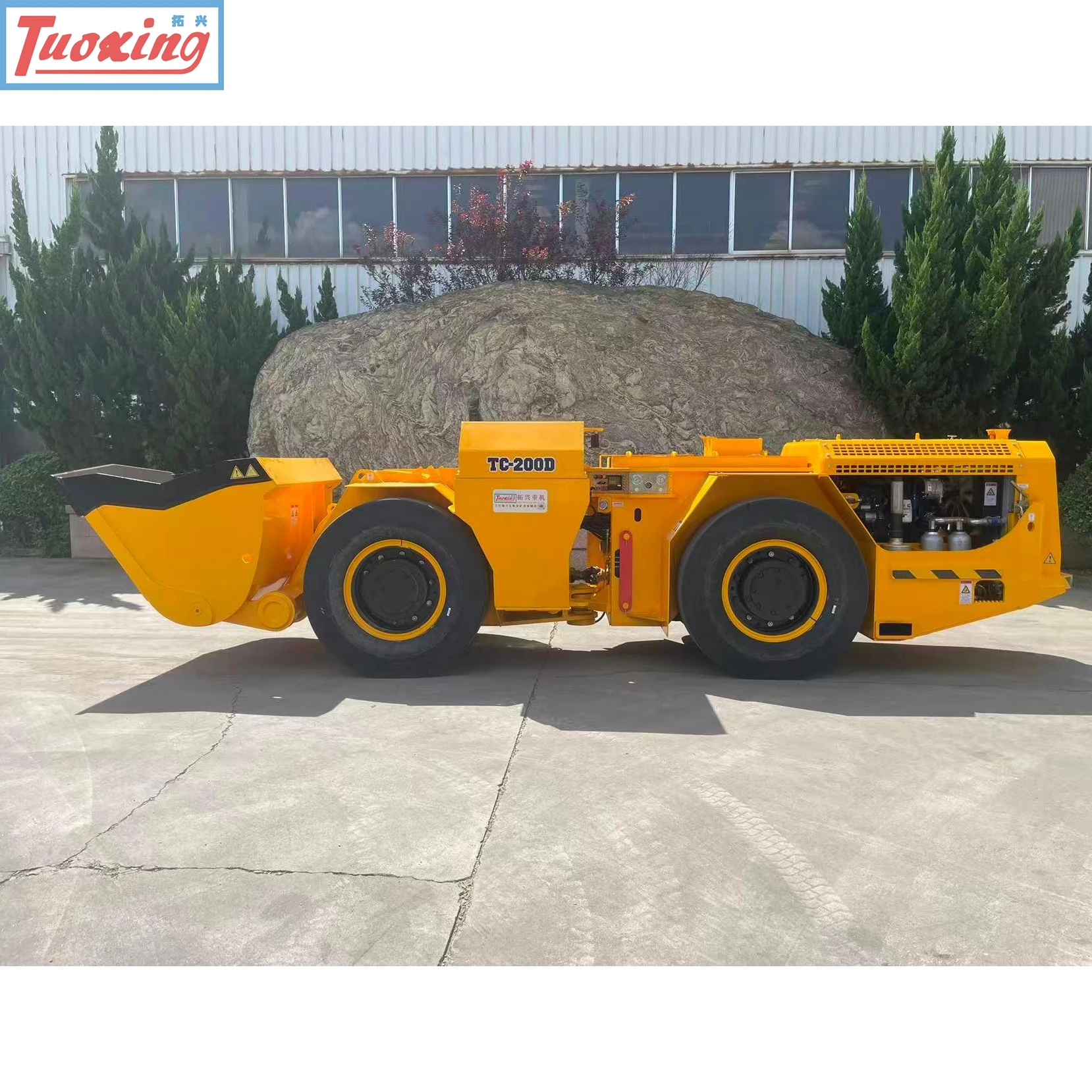 yantai tuoxing TC-200D لوادر دیزلی با کیفیت بالا برای معدن زیرزمینی