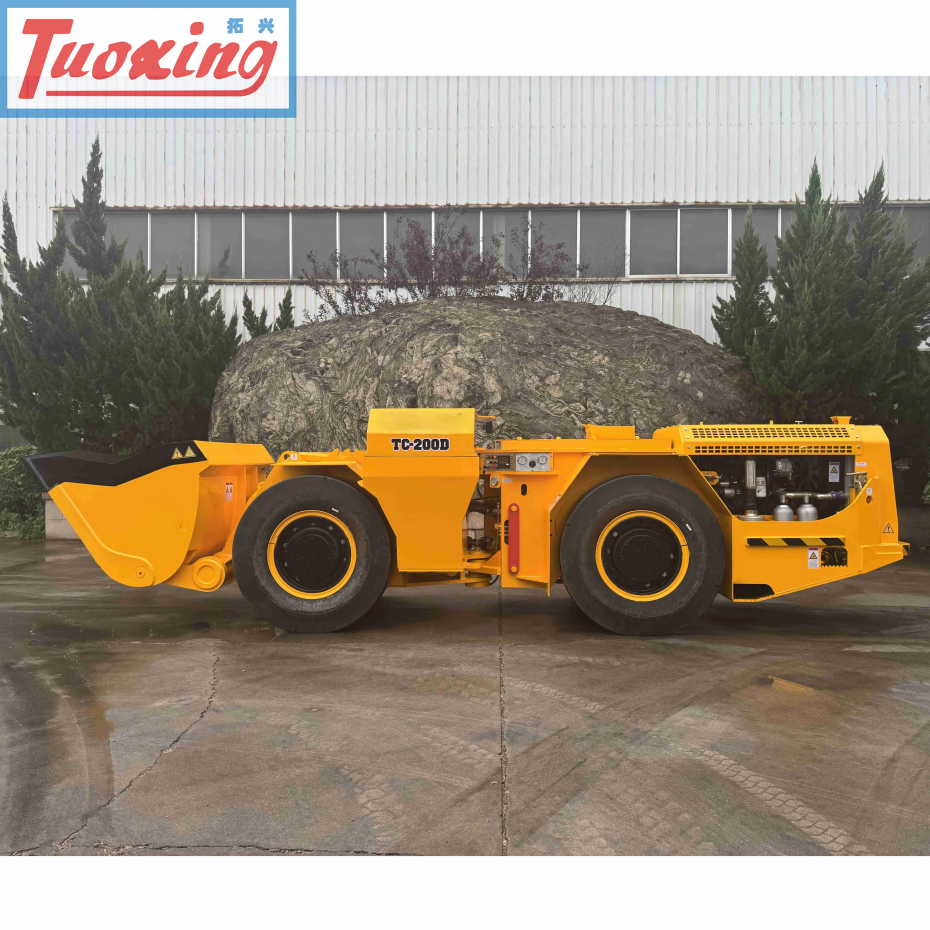 TC-200D CARGADORAS Tuoxing Yantai High Capacity LHD Scraper for Efficient Underground Mining