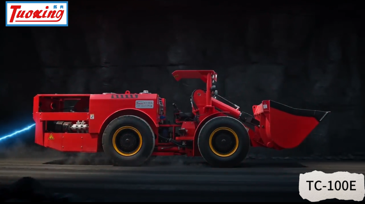  Tuoxing TC-100E: The 2-Ton Electric Scooptram for Piloting Mine Electrification