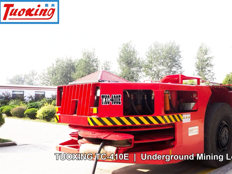 Tuoxing TC-410E caricatore elettrico LHD: il caso manutentivo a favore dell’elettrificazione (8 t / 4 m³)