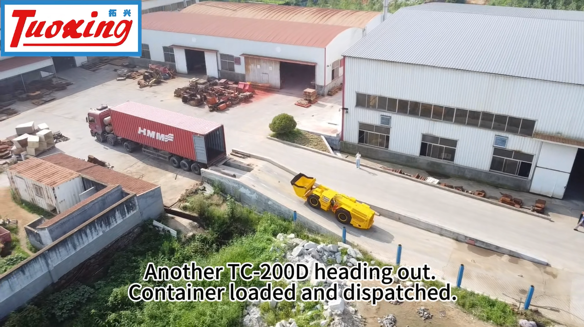 Tuoxing TC-200D: 4-Ton Low-Profile Diesel Scooptram | Global Mining Performance