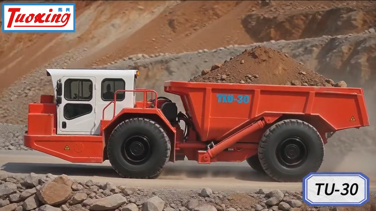  Tuoxing TU-30: The 30-Ton Underground Mining Truck for Large-Scale Operations